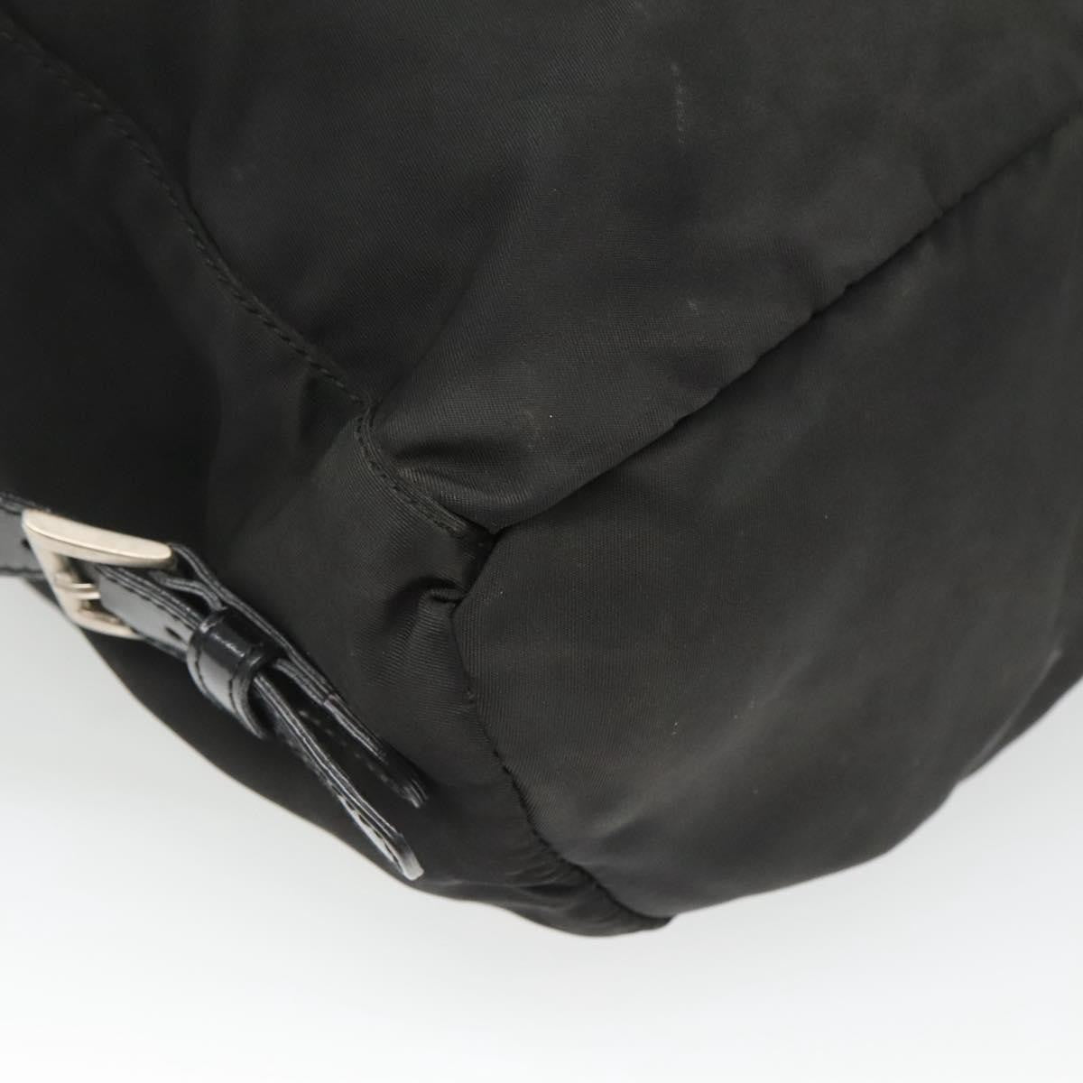 Prada Buckle Backpack Quilted Tessuto