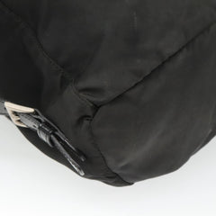 Prada Buckle Backpack Quilted Tessuto