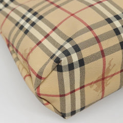 Burberry Nova Check Tote Canvas and Leather