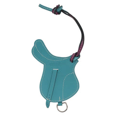 Hermes Paddock Selle Bag Charm Leather