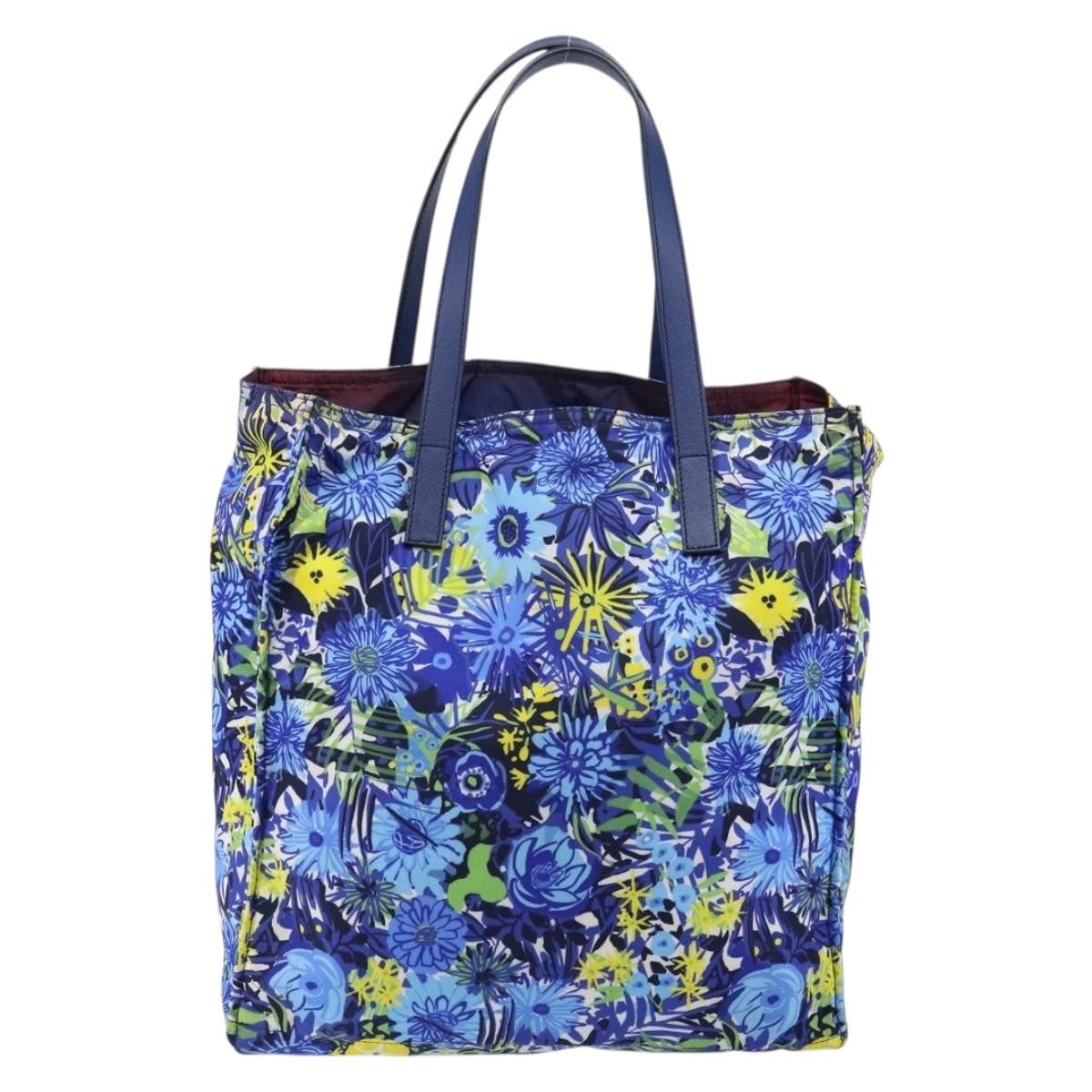 Prada Floreal Tote Printed Tessuto