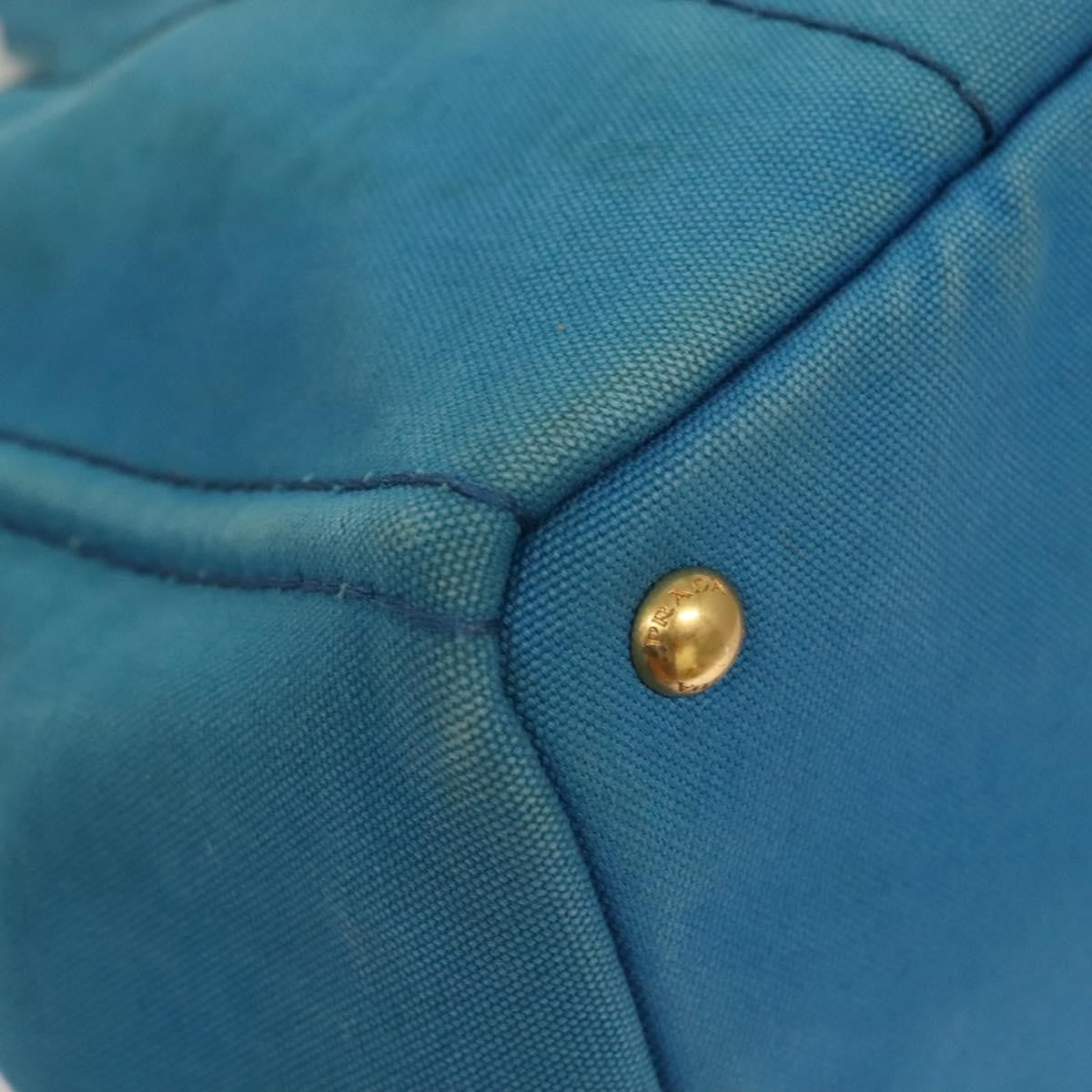 Prada Canapa Convertible Tote Canvas