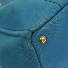 Prada Canapa Convertible Tote Canvas