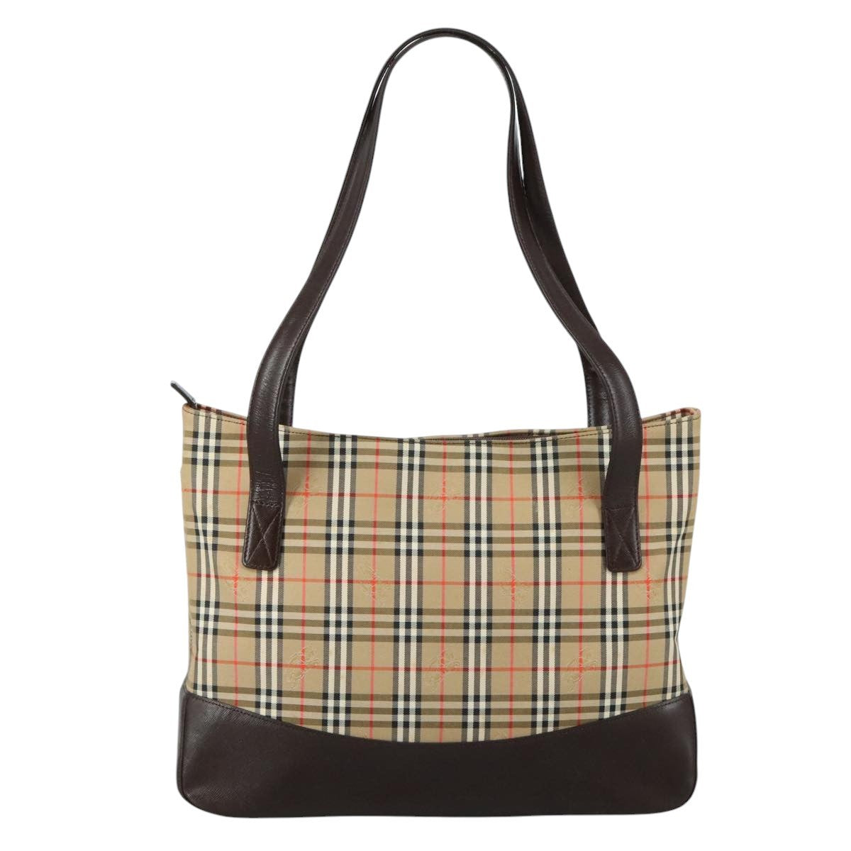 Burberry Nova check Shoulder bag Canvas and Leather