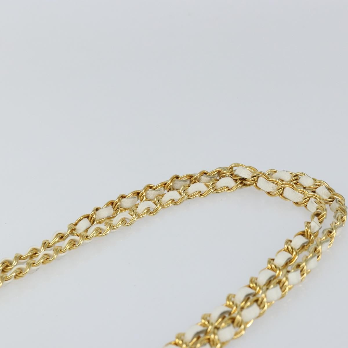 Bally Vintage Chain Shoulder Bag Quilted Leather