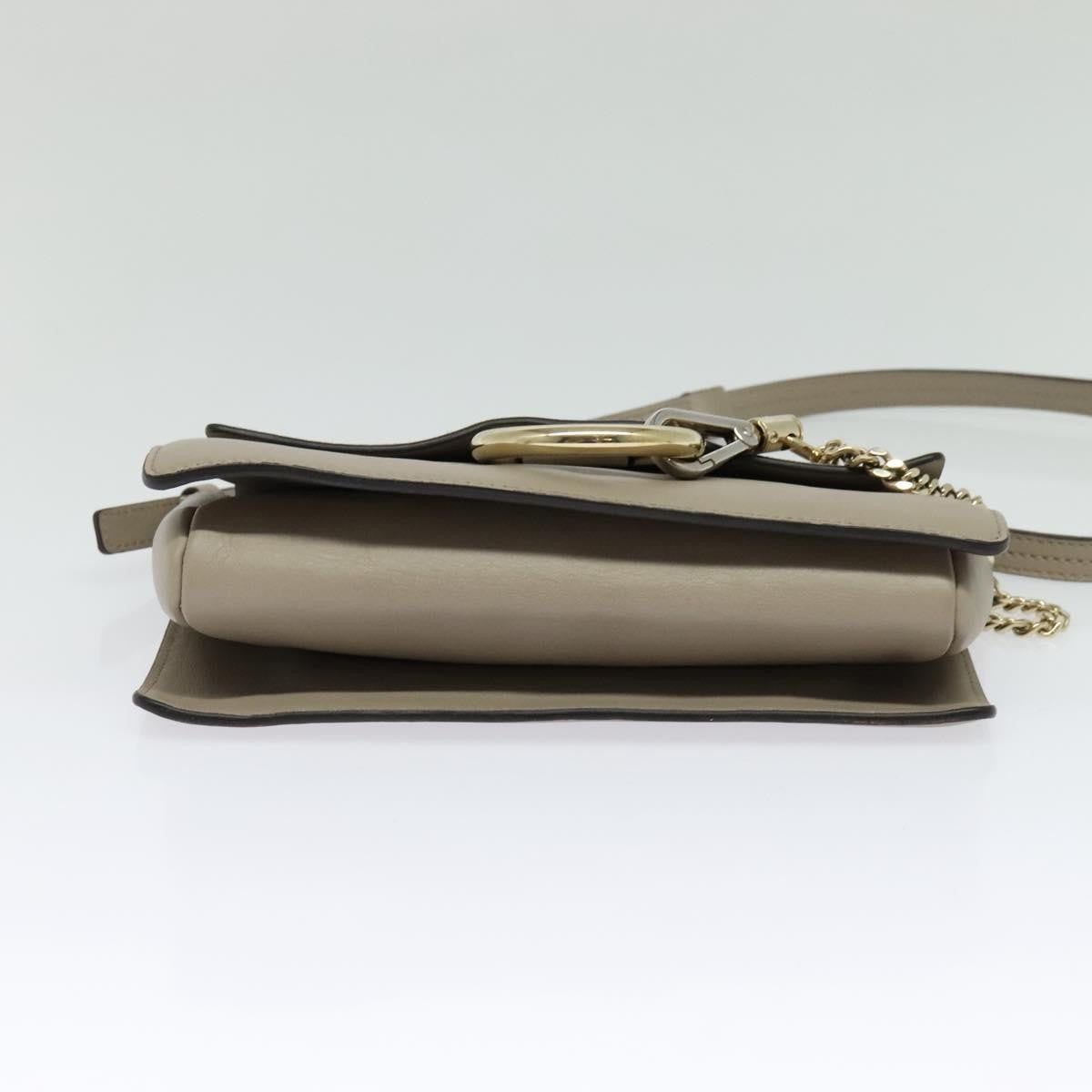 Chloe Faye Shoulder Bag Leather and Suede