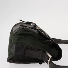 Prada Double Buckle Flap Messenger Bag Tessuto