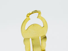 Chanel Vintage Round CC Clip-On Earrings Metal