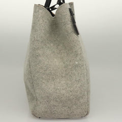 Fendi 2Jours Bag Felted Wool and Astrakhans
