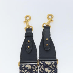 Christian Dior Adjustable Shoulder Strap Oblique Canvas