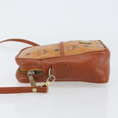 MCM Visetos Shoulder bag Canvas and Leather