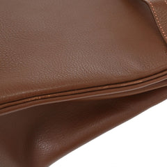 Hermes Kelly Handbag Brown Evergrain with Gold Hardware