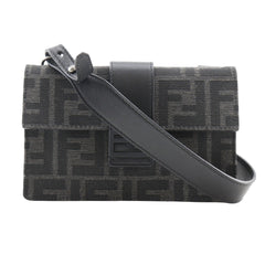 Fendi Baguette Convertible Belt Bag Zucca canvas