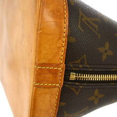 Louis Vuitton Alma Handbag Monogram Canvas
