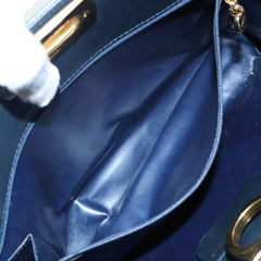 Salvatore Ferragamo Vintage Gancini Chain Shoulder Bag Leather