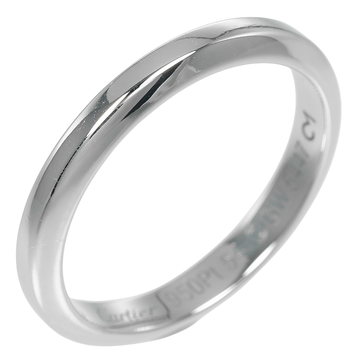 Cartier 1895 Wedding Band Platinum