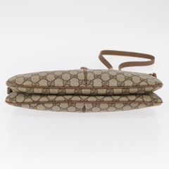 Gucci Vintage Shoulder Bag GG Coated Canvas