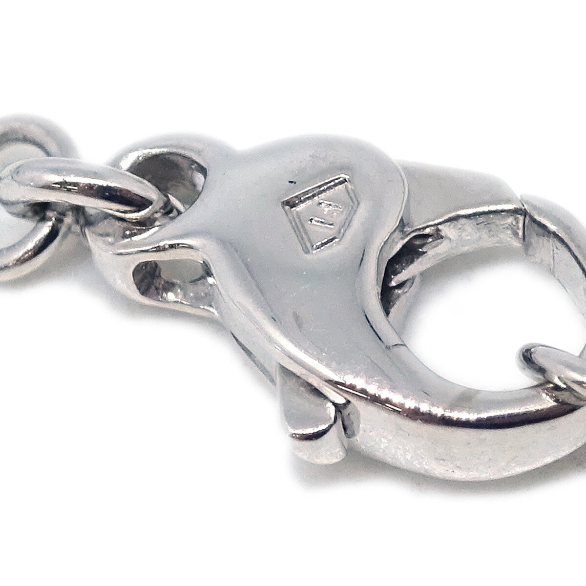 Piaget Limelight Hearts Pendant Necklace 18K White Gold with Pave Diamonds