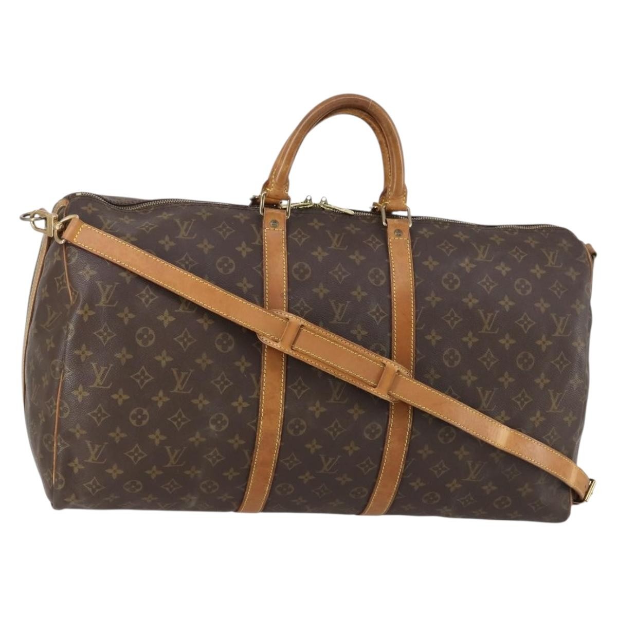 Louis Vuitton Keepall Bandouliere Bag Monogram Canvas