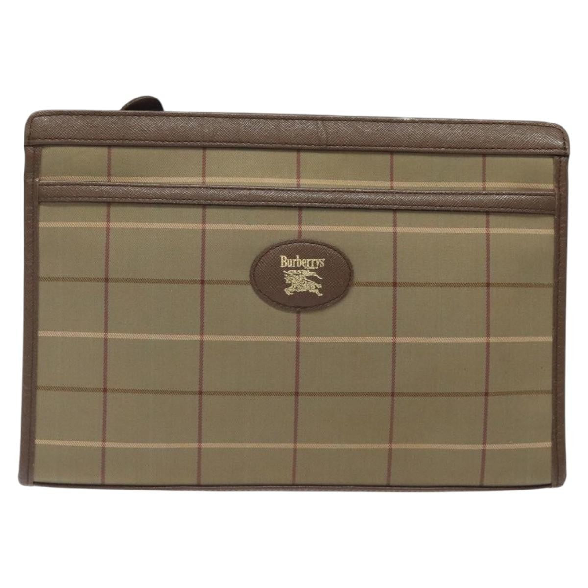 Burberry Nova check Pochette Canvas