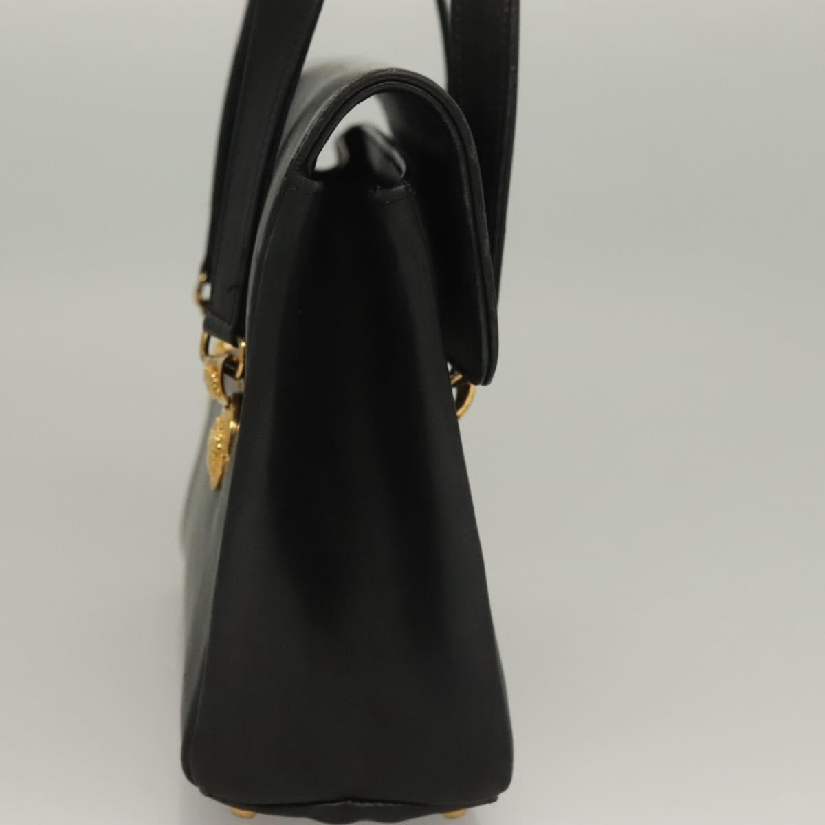 Versace Vintage Flap Shoulder Bag Leather