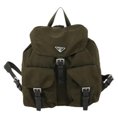 Prada Double Front Pocket Backpack Tessuto