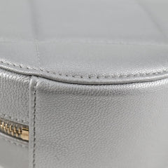 Chanel 19 Round Clutch with Chain Quilted Leather