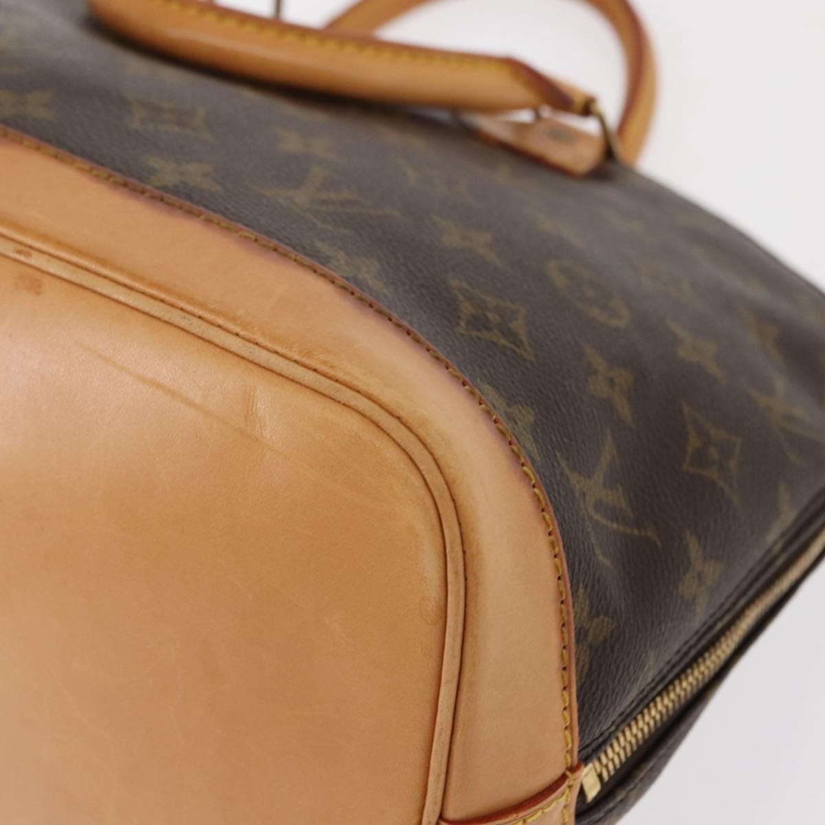 Louis Vuitton Alma Handbag Monogram Canvas