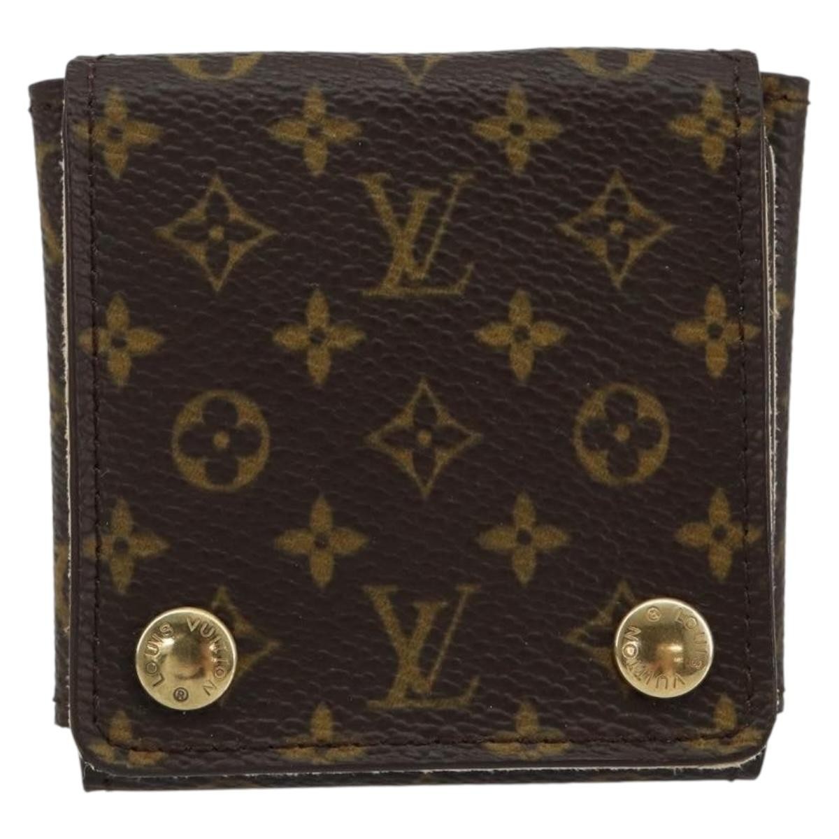 Louis Vuitton CASE JEWELRY BOX Canvas