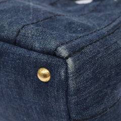 Prada Canapa Convertible Tote Denim