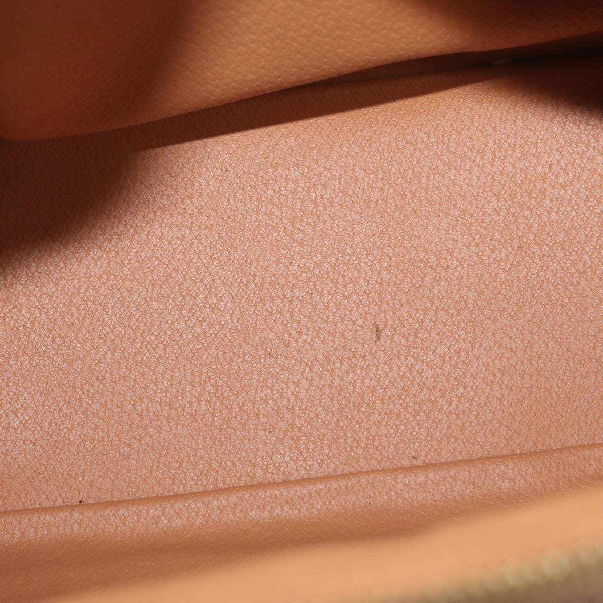 Celine Vintage Macadam Handbag Canvas and Leather