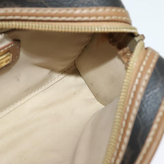 Christian Dior Vintage Honeycomb Zip Pouch Canvas and Leather