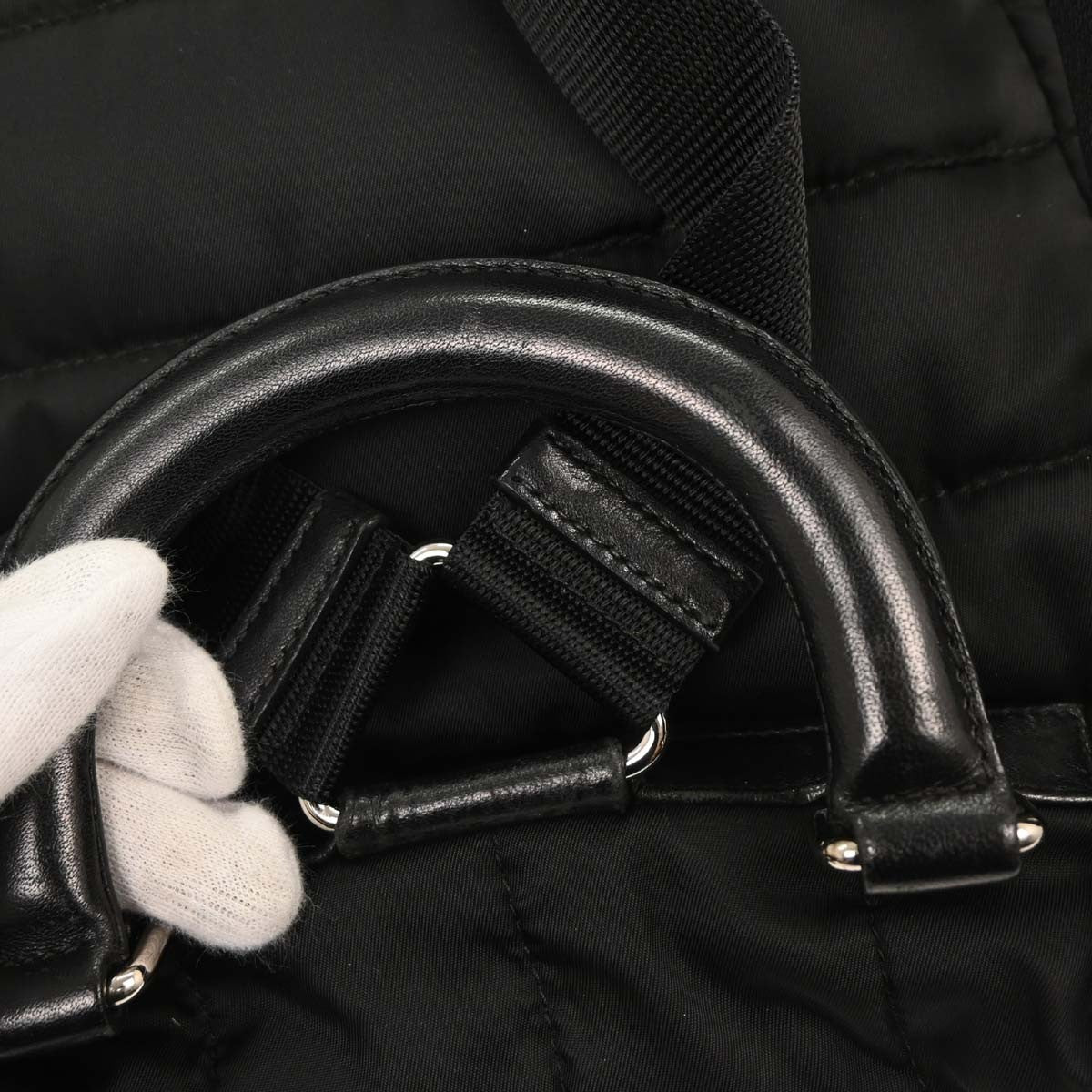 Prada Bomber Backpack Tessuto