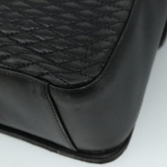 Bally Vintage Flap Handbag Quilted Leather