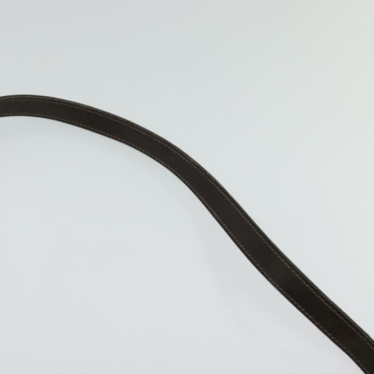 Celine C Sulky Shoulder bag Canvas and Leather