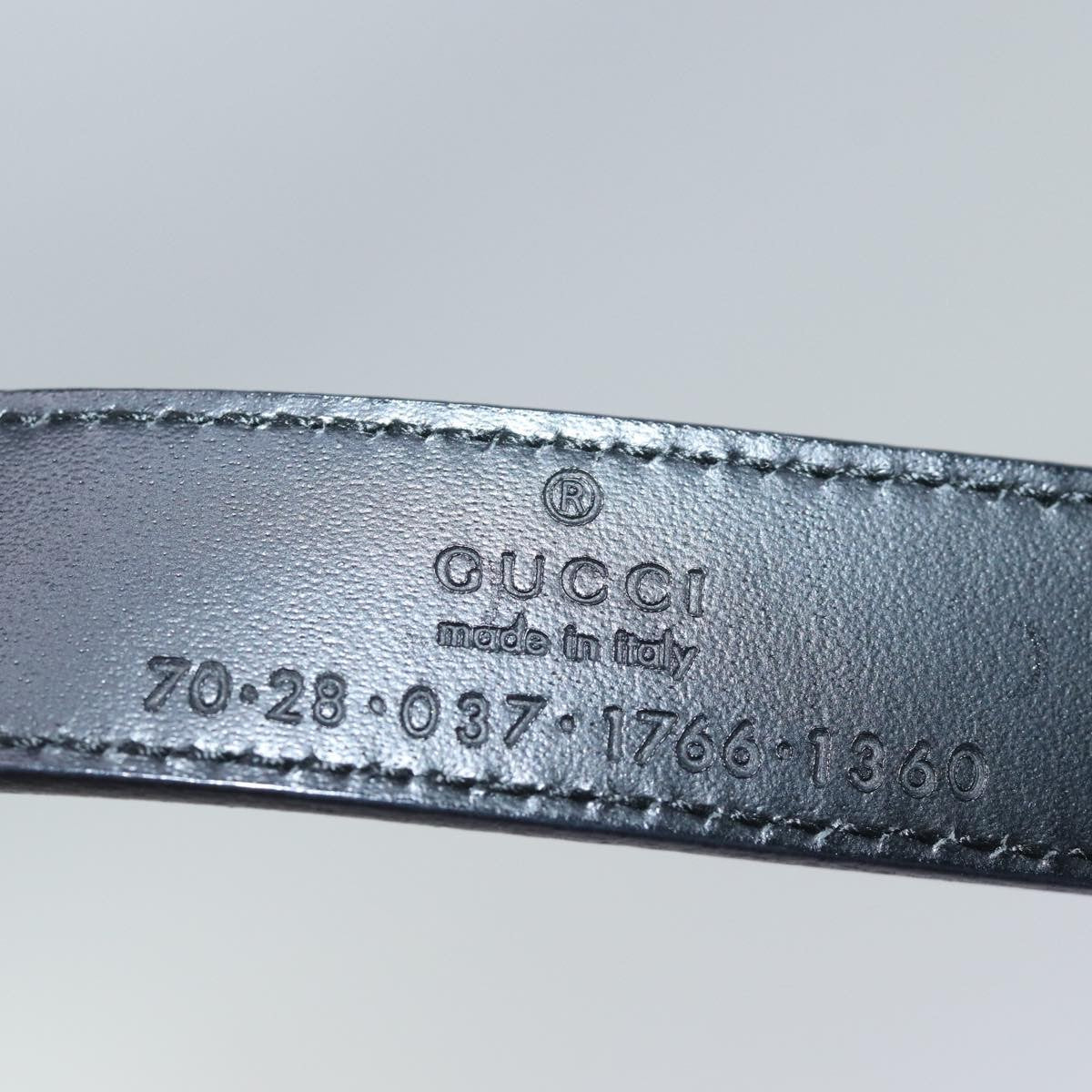 Gucci G Buckle Belt Leather