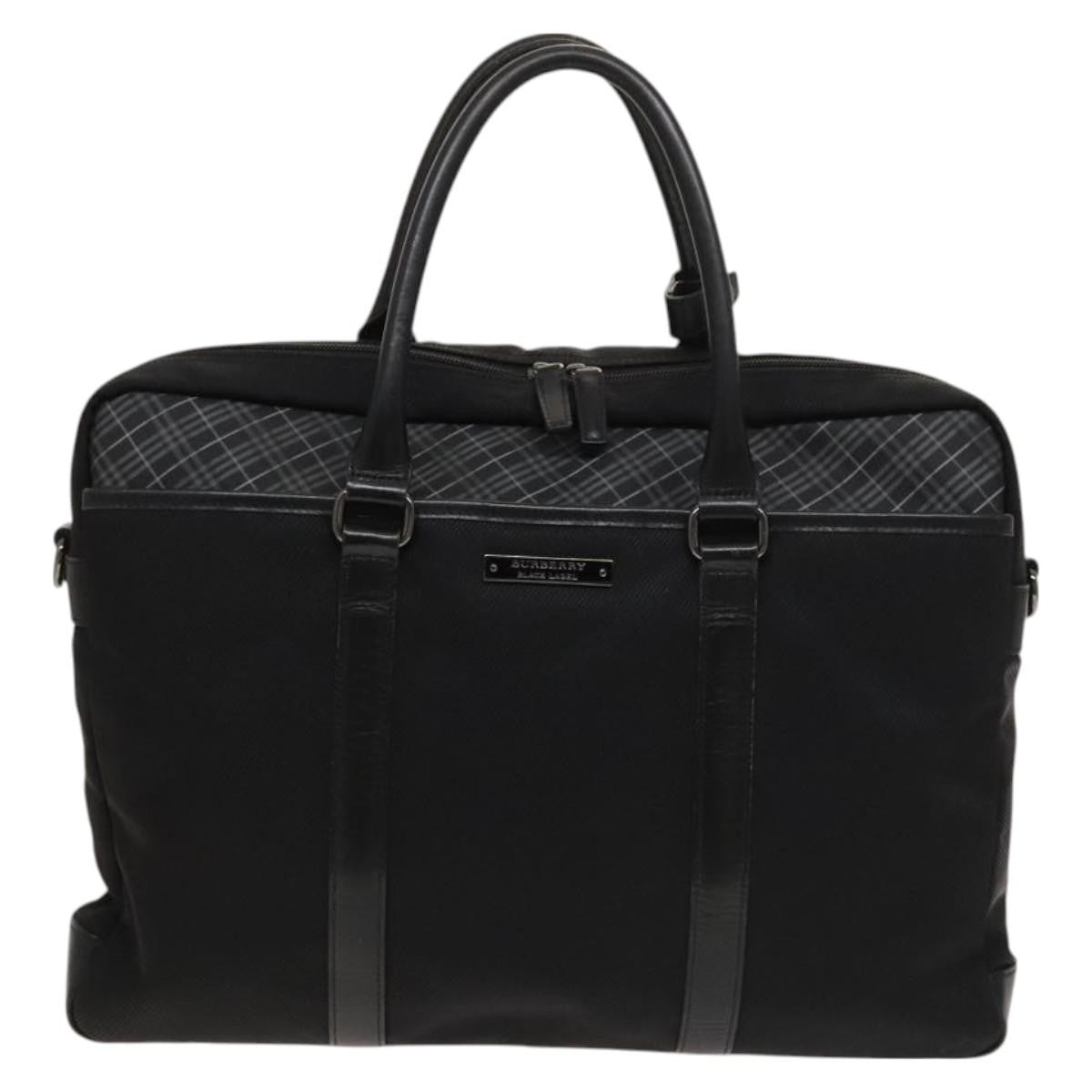Burberry Black Label Business Bag Canvas