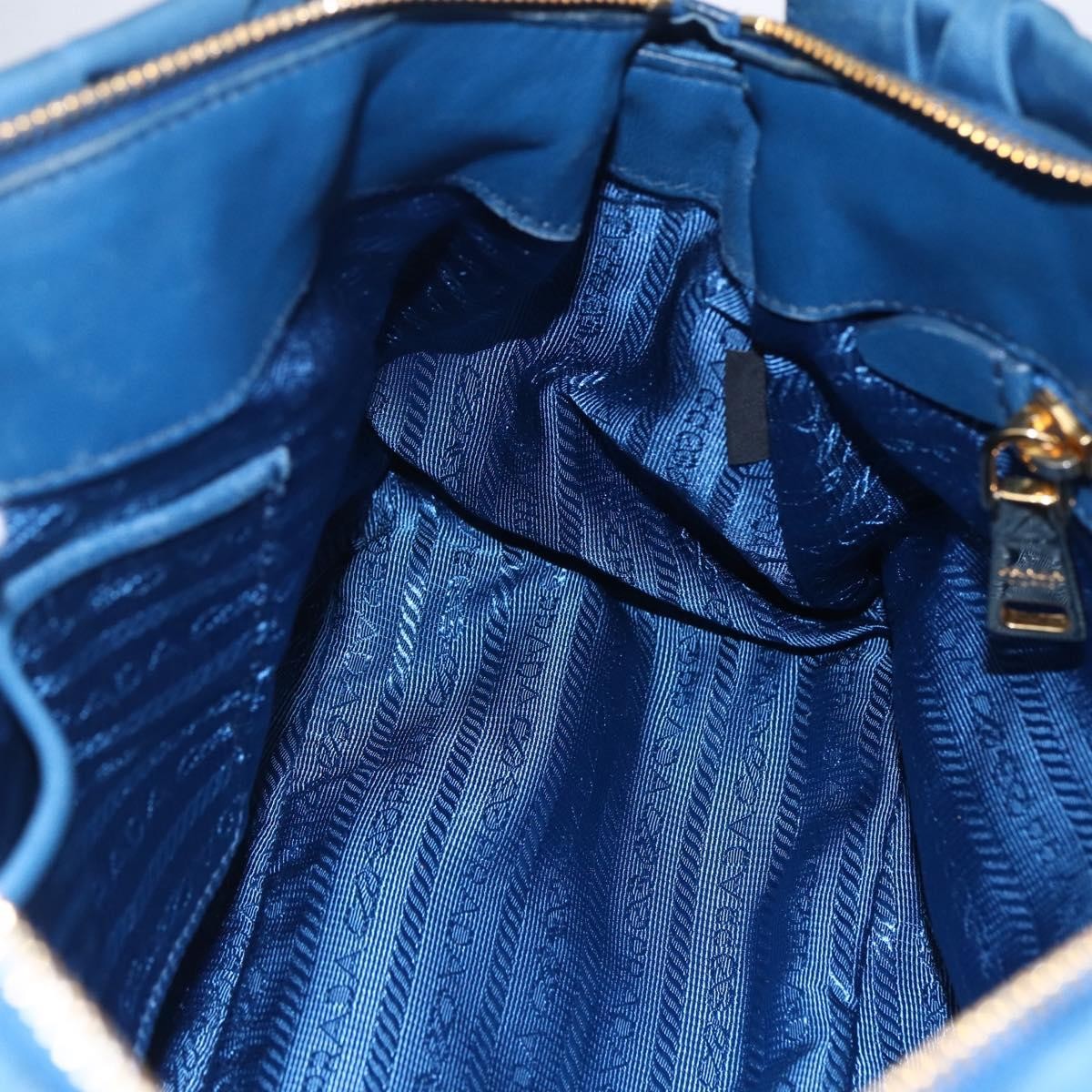 Prada Gaufre Convertible Satchel Tessuto