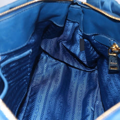 Prada Gaufre Convertible Satchel Tessuto