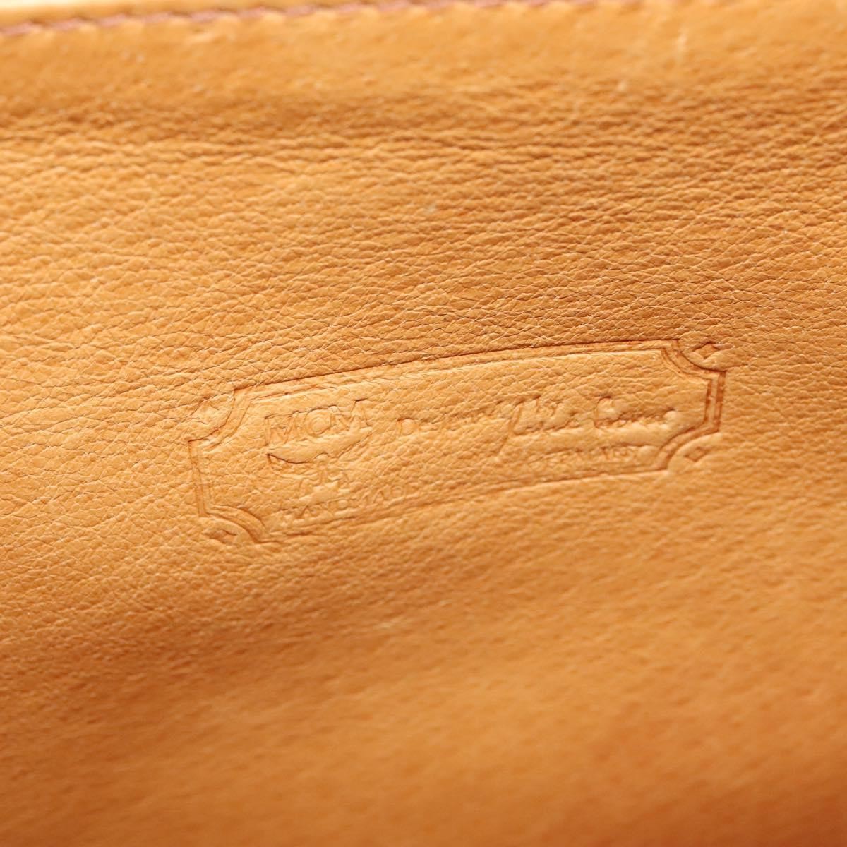 MCM Vicetos Logo PVC Cuir