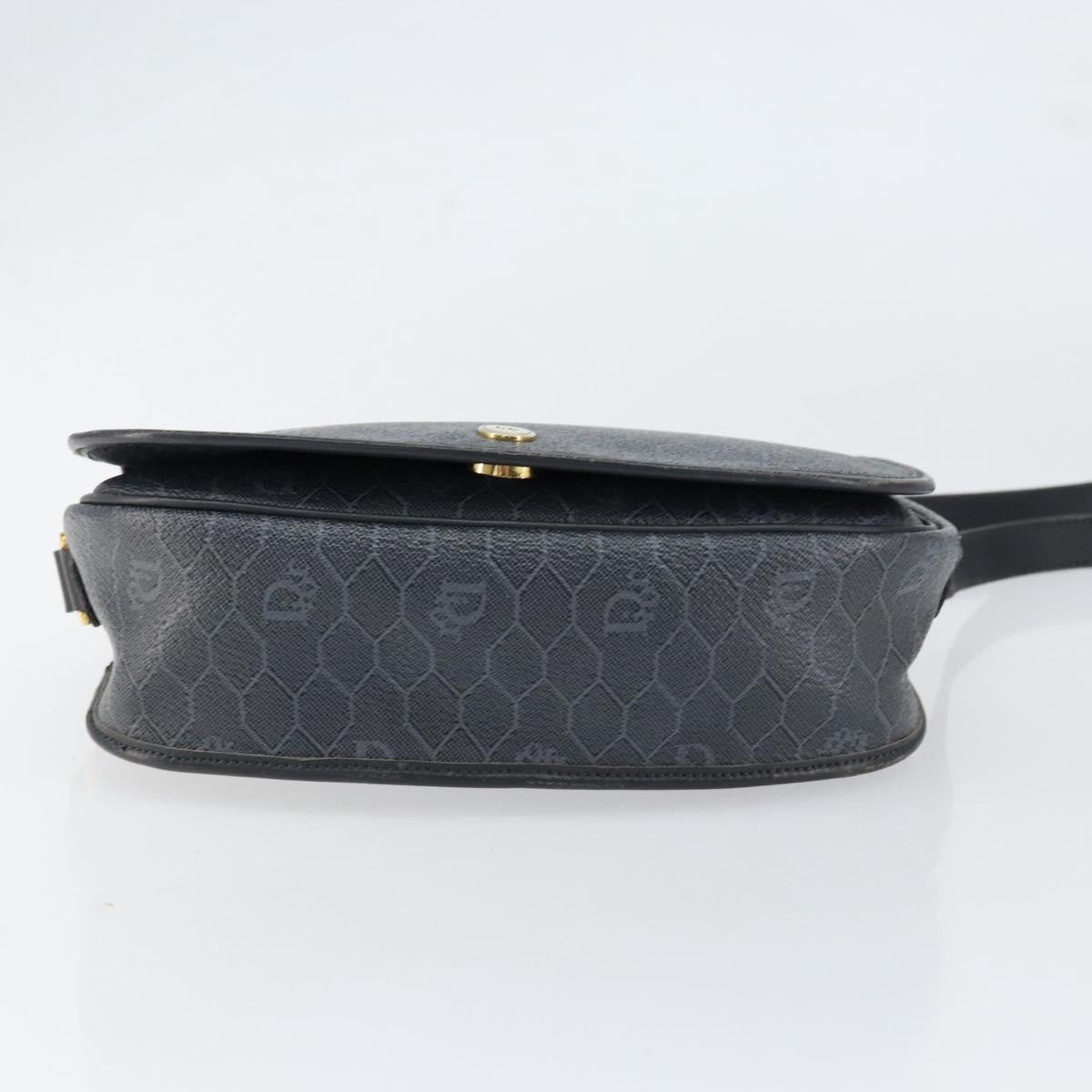 Christian Dior Vintage Honeycomb Shoulder Bag Canvas
