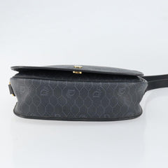 Christian Dior Vintage Honeycomb Shoulder Bag Canvas