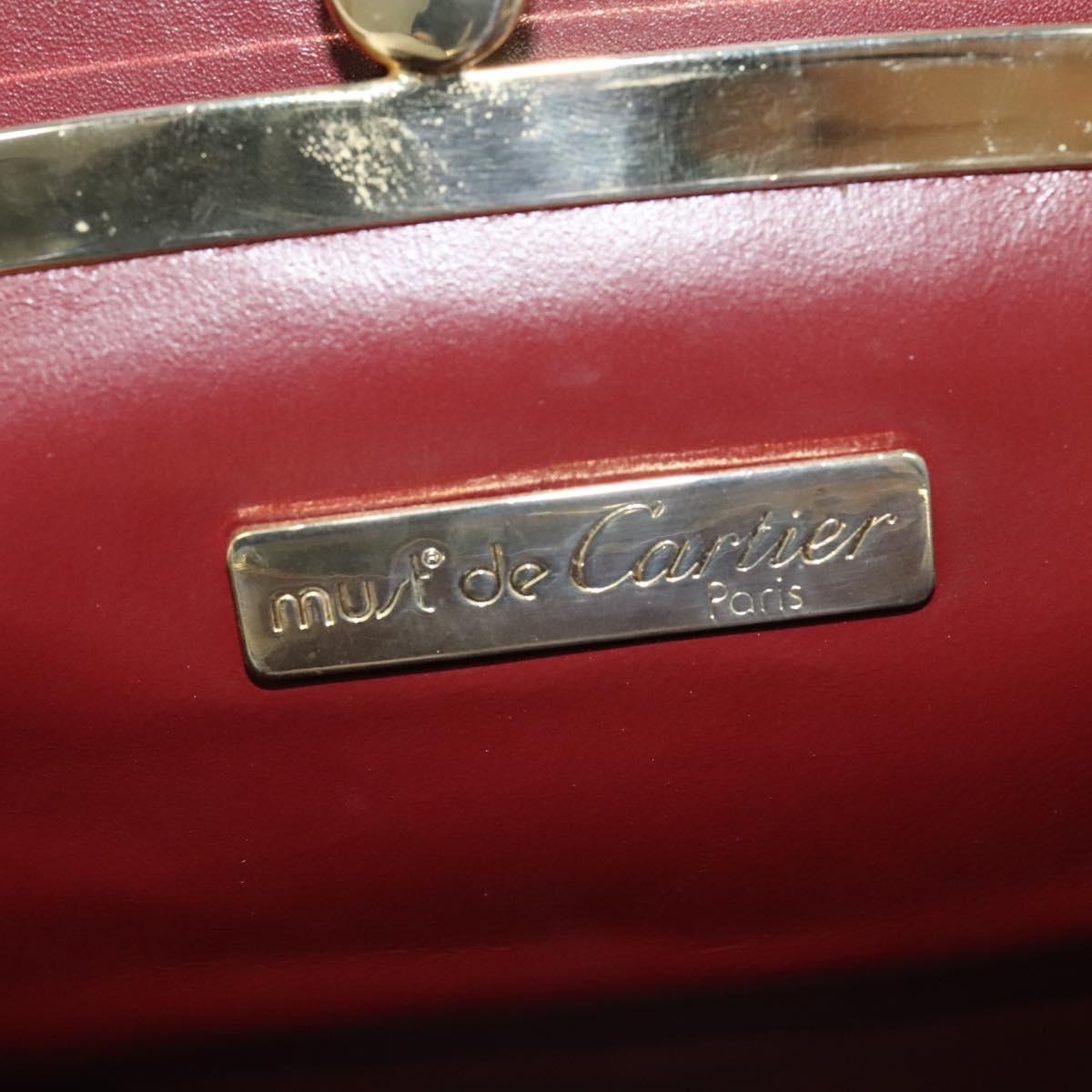 cartier Must de Cartier Shoulder Bag Leather