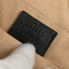 Gucci GG Marmont Shoulder Bag Diagonal Quilted GG Canvas with Leather