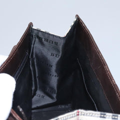 Burberry Nova Check Tote Canvas and Leather