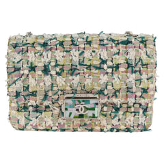 Chanel Beauty Lock Flap Bag Quilted Tweed