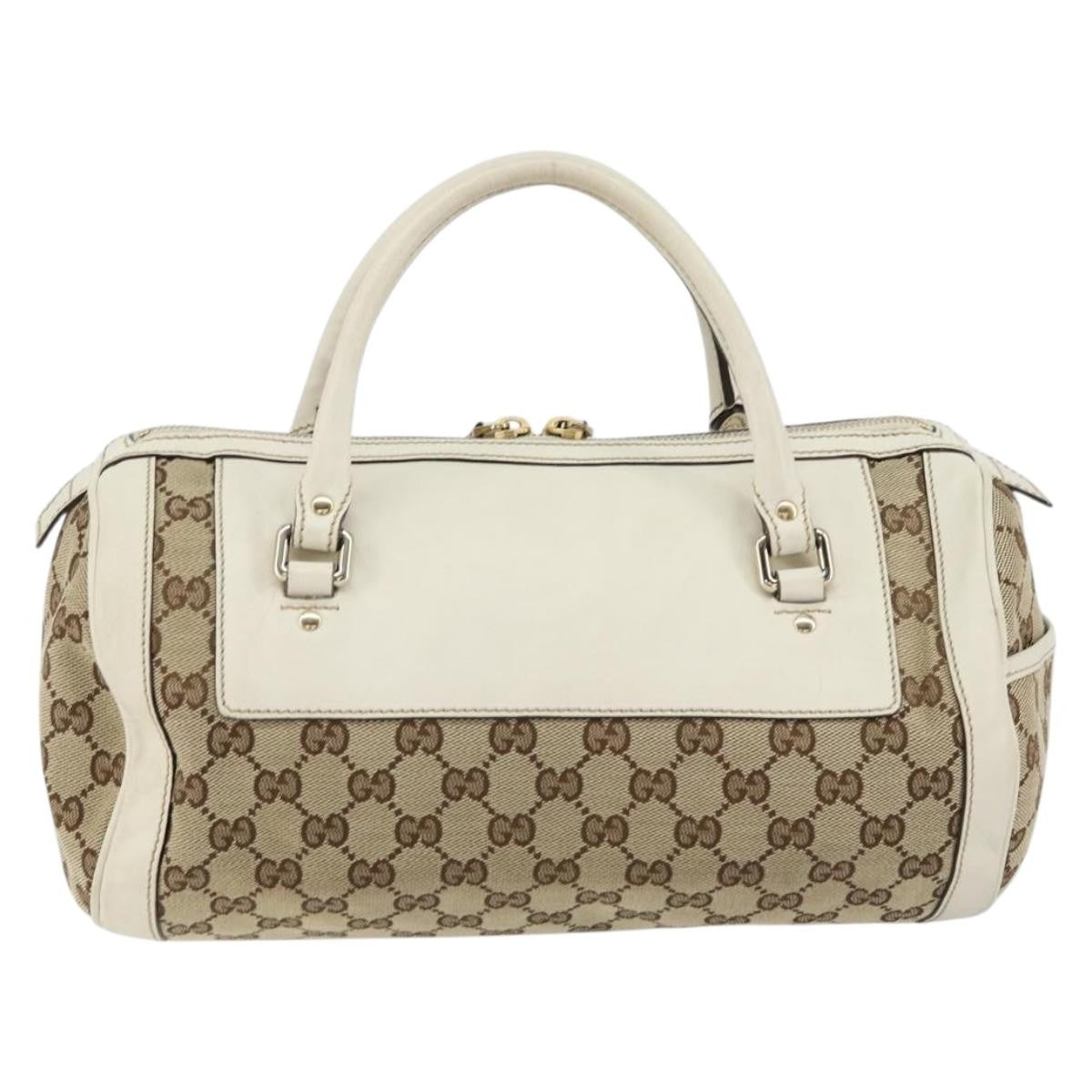 Gucci Trophy Boston Bag GG Canvas