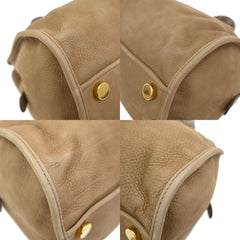 Gucci Twice Satchel Nubuck with Python