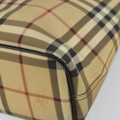 Burberry Nova Check Tote canvas check pattern