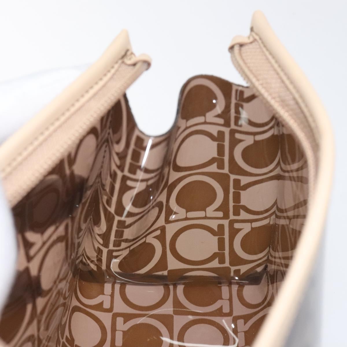 Salvatore Ferragamo Gancini Pouch Canvas